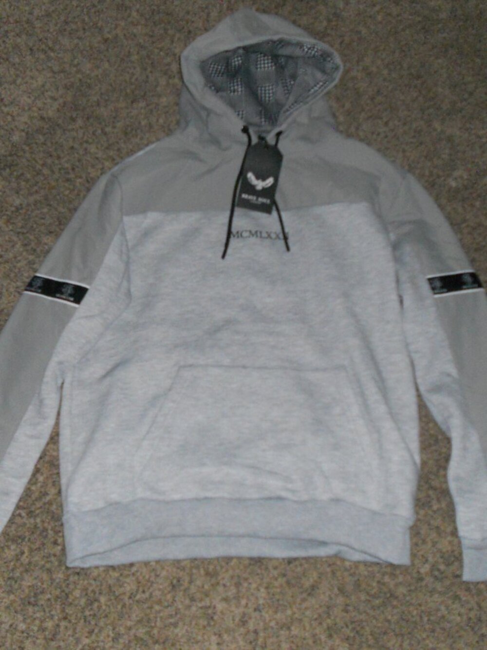 Brave Soul London Hoodie Pullover Sweatshirt size L